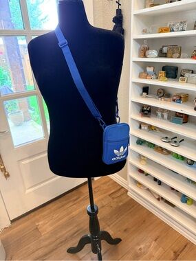 adidas Blue Trefoil Mini Shoulder Bag